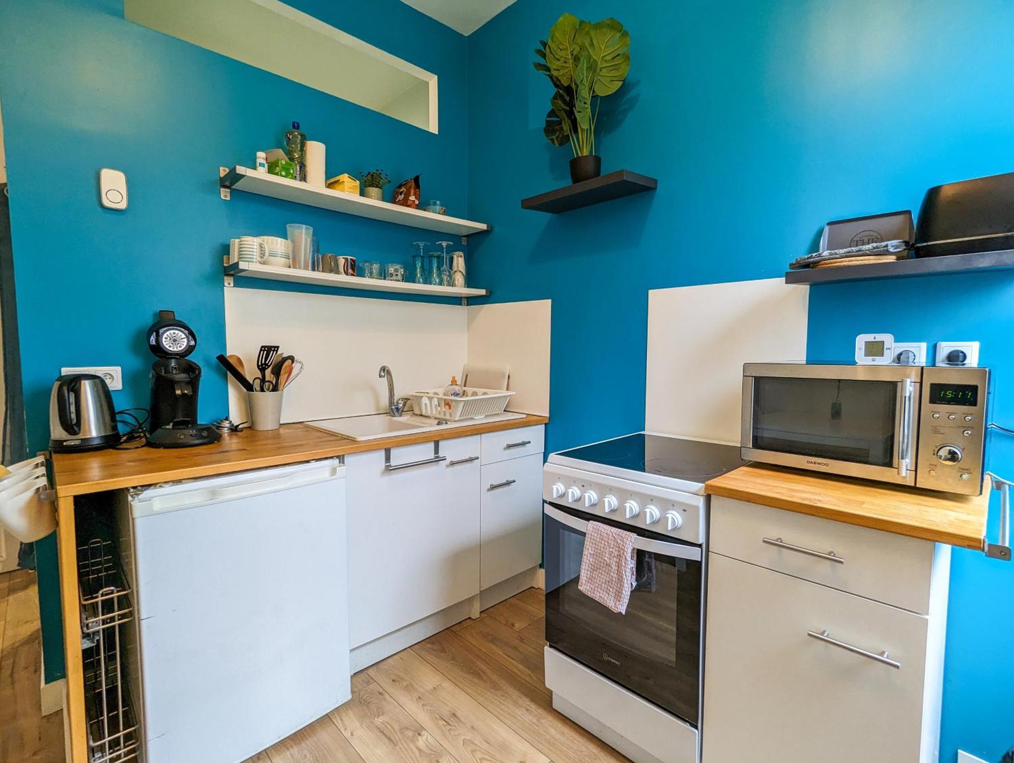 Le Cocon Bleu - Appartement Calme - Parking Gratuit - Fibre Arras Exteriör bild